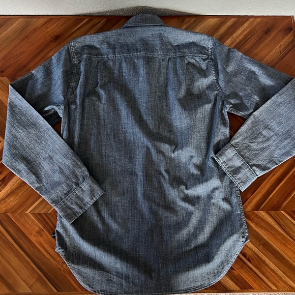 Men’s 7 For All Mankind Denim Overshirt - Picture 2 of 4